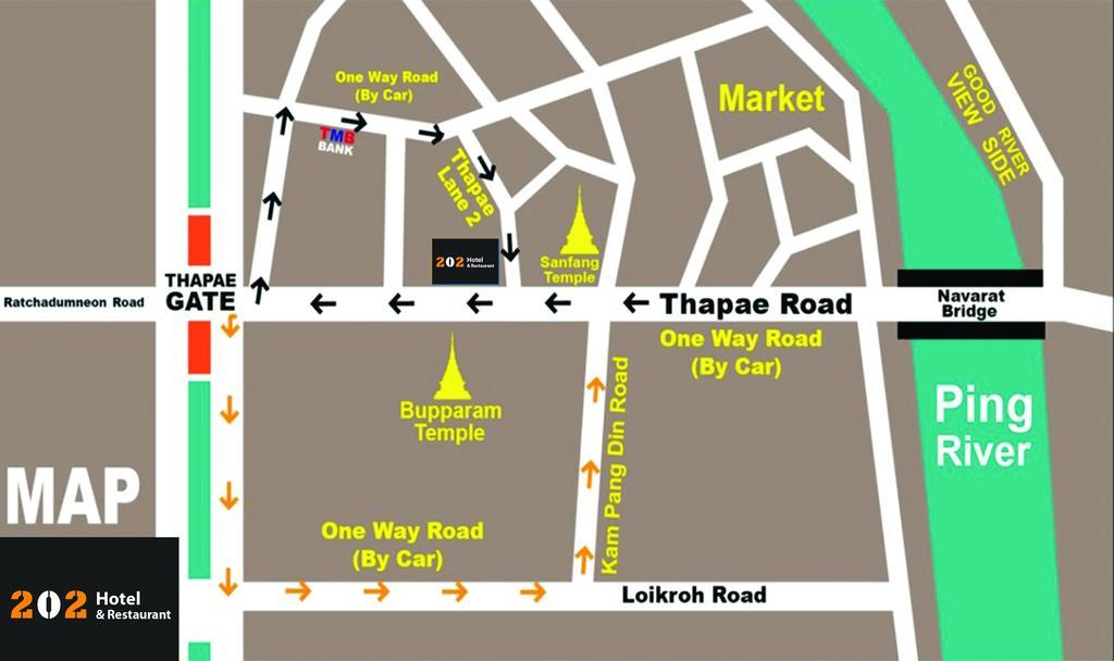 202 House Hotel Chiang Mai Bagian luar foto